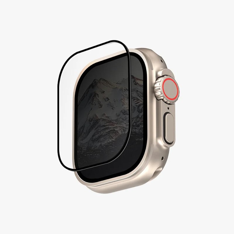 Apple Watch Ultra 49mm OPTIX Vivid 滿版螢幕保護貼-透明 - 科技小物 - 其他材質 透明