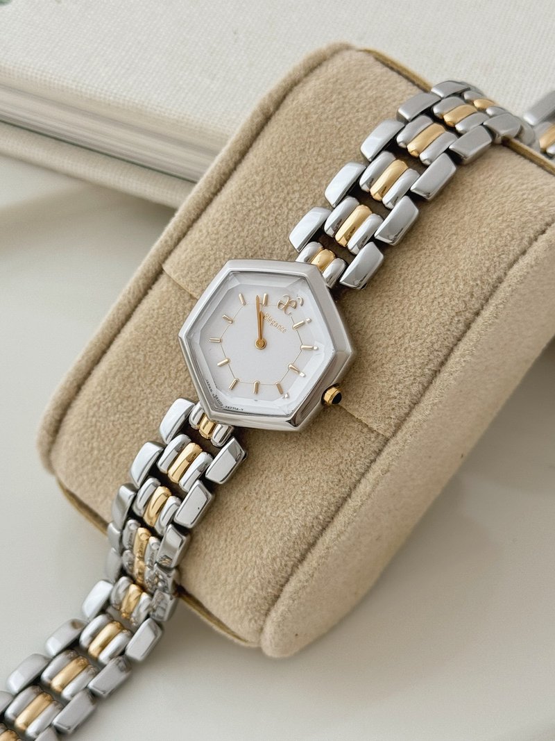 Vintage Citizen Elegance Two Tone Bracelet Watch - 女錶 - 其他金屬 