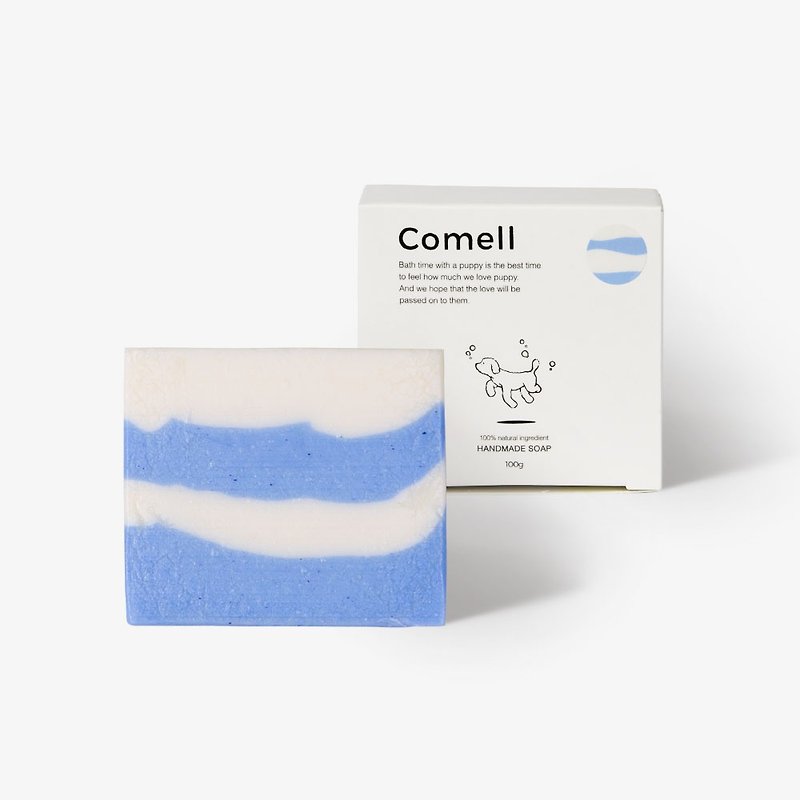 Comell Pet Handmade Soap (Frequent Scratching / Dandering) - ทำความสะอาด - พืช/ดอกไม้ สีน้ำเงิน