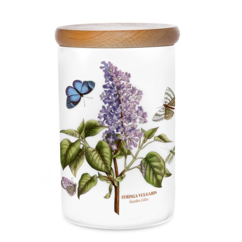 Portmeirion Botanic Garden Storage Jar 7 inch Garden Lilac - เครื่องครัว - ดินเผา สีม่วง