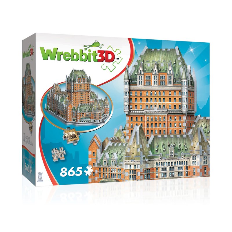 Le Château Frontenac/3D Puzzle - เกมปริศนา - วัสดุอื่นๆ หลากหลายสี