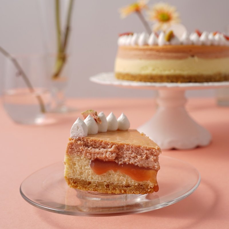 母親節蛋糕 紅芯花園6吋 紅心芭樂 乳酪蛋糕 唐緹Tartine - 蛋糕/甜點 - 新鮮食材 粉紅色