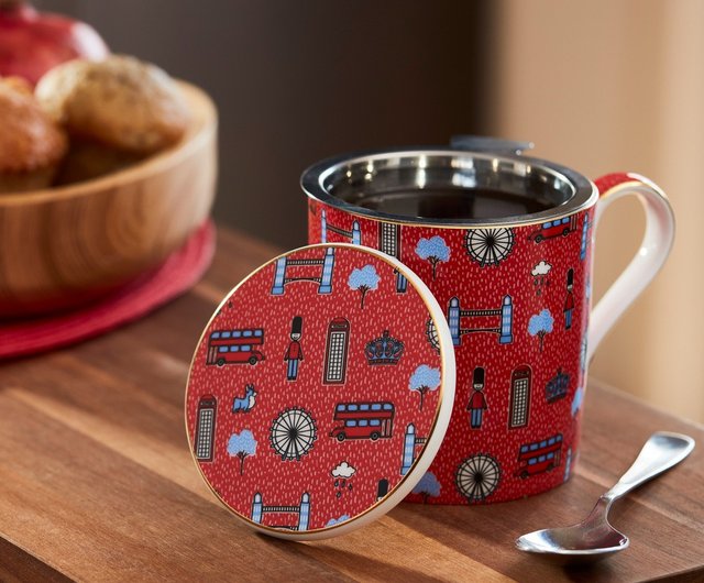 T2 tea】ボーンチャイナマグカップ_イングリッシュブレックファスト