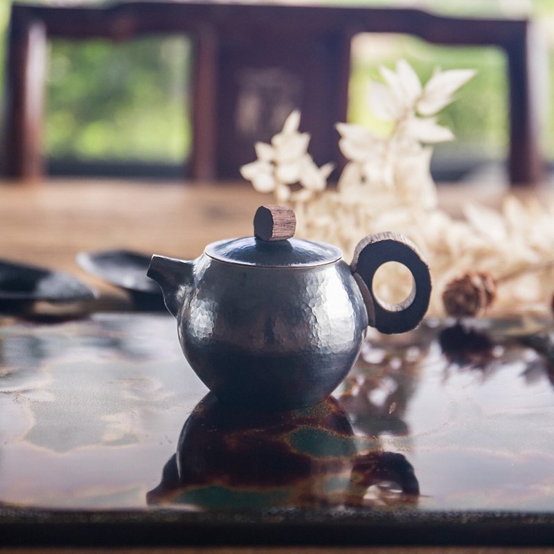 Zhuangcha handmade exquisite Silver tea ceremony tea table boutique life craftsmanship - อื่นๆ - โลหะ สีเงิน