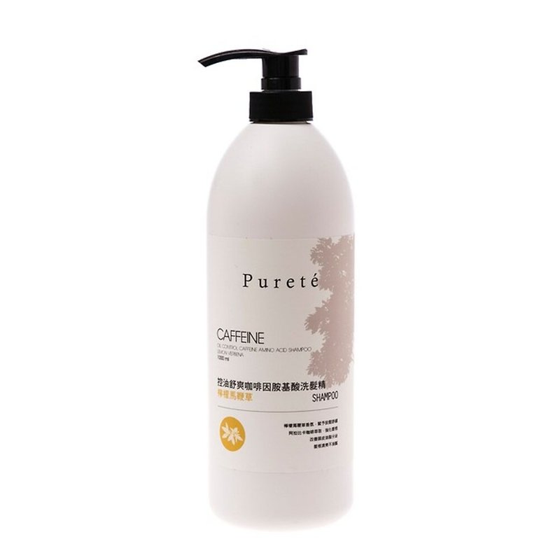 Puret&#39;e Oil Control Refreshing Caffeine Amino Acid Shampoo-Lemon Verbena