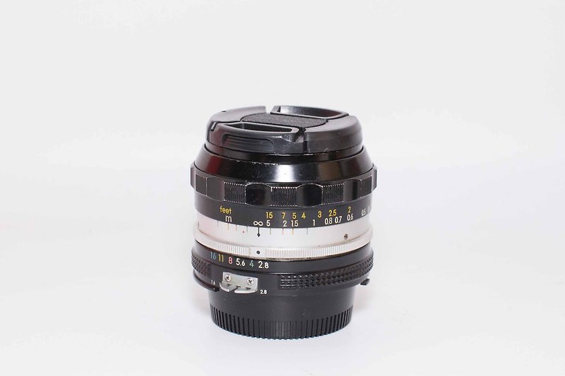 Nikon 24mm f2.8 Auto AI＃301570広角固定焦点レンズ - カメラ - 金属 グレー