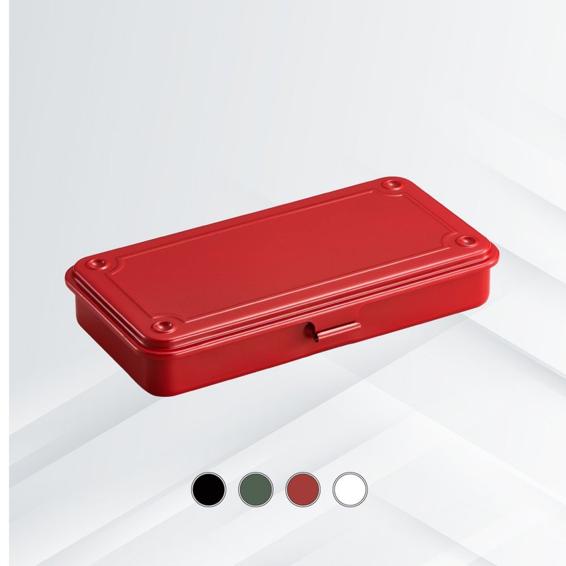 Japan TOYO square steel single-layer storage box T-192 (4 colors) - ชั้นวาง/ตะกร้า - โลหะ หลากหลายสี