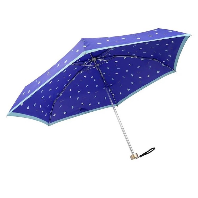 Boy 藍標超迷你摺疊雨傘 - TW5009F 小兔 - 雨傘/雨衣 - 其他材質 藍色