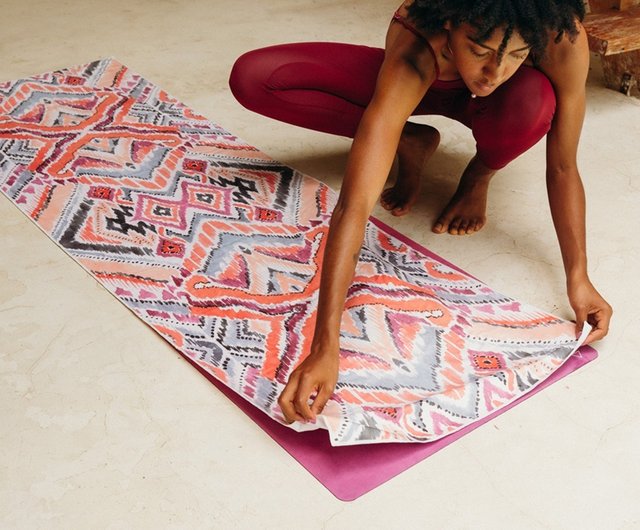 Yoga Design Lab】Flow Mat TPE eco-friendly yoga mat 6mm - Rose