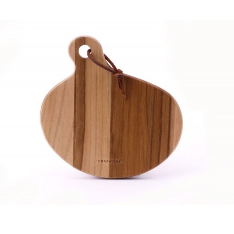 CHABATREE LYRA MUSHROOM SERVING BOARD - Serving Trays & Cutting Boards - Wood Brown