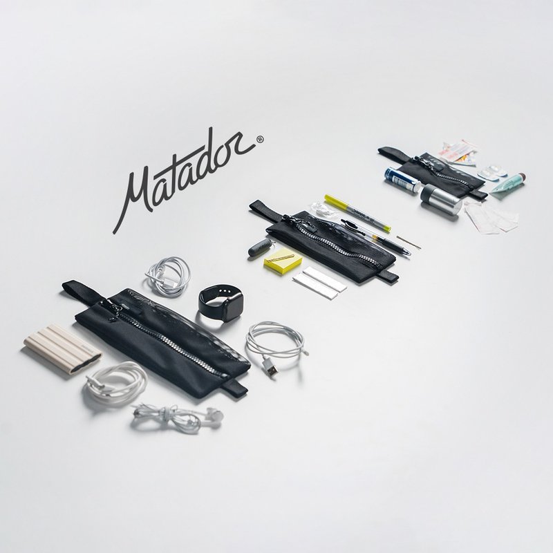 【Matador 鬥牛士】Mesh Origanizer Bag Set 網狀收納袋組 - 化妝包/收納袋 - 其他材質 