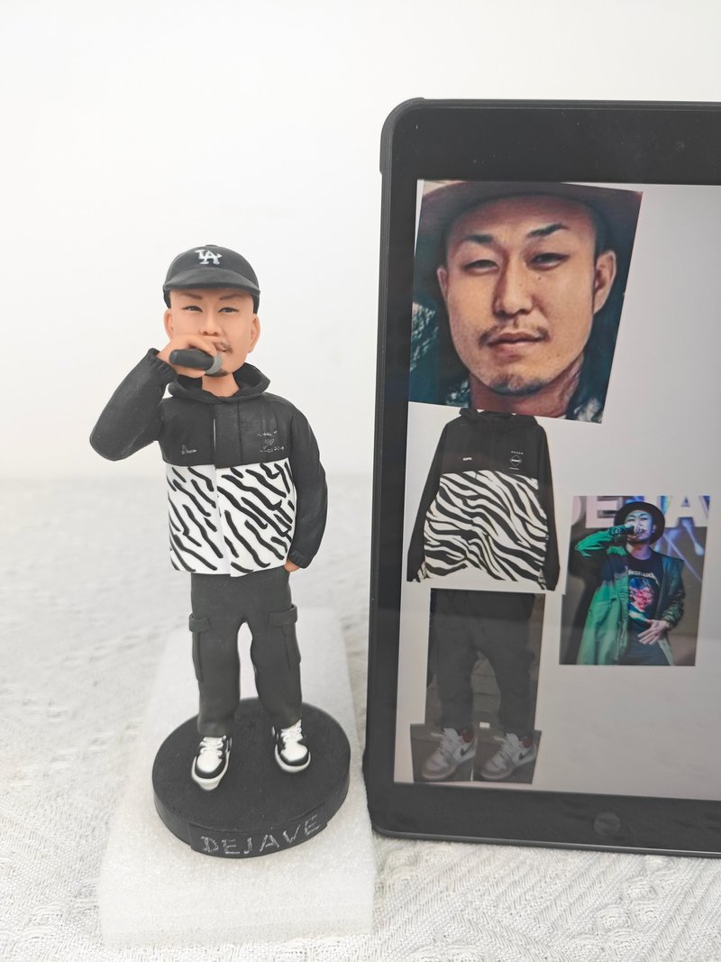 客制化人物公仔 人偶 3D人像畫 似顏繪 肖像 定制 生日 紀念 禮物 - 公仔/玩偶 - 黏土 多色