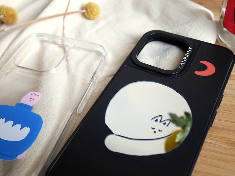 Miii Illustrator Co-branded Goodnight Phone Case Mirror Phone Case Taiwan Design 222