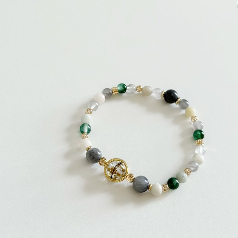 Mimis設計款 森林呢喃 胎毛水晶手鍊 - 嬰兒手鍊/飾品 - 水晶 