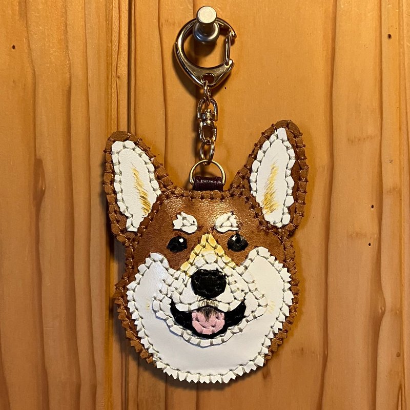 Corgi - Charms - Genuine Leather 