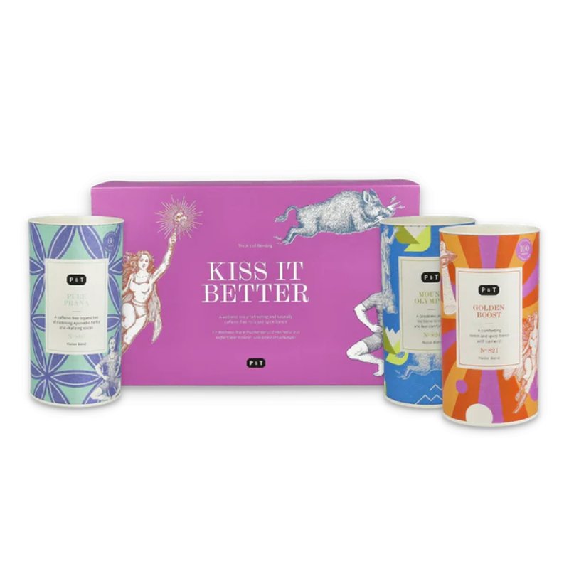 草本香料茶禮盒套裝 - Kiss it Better - 茶葉/茶包/水果茶 - 其他材質 