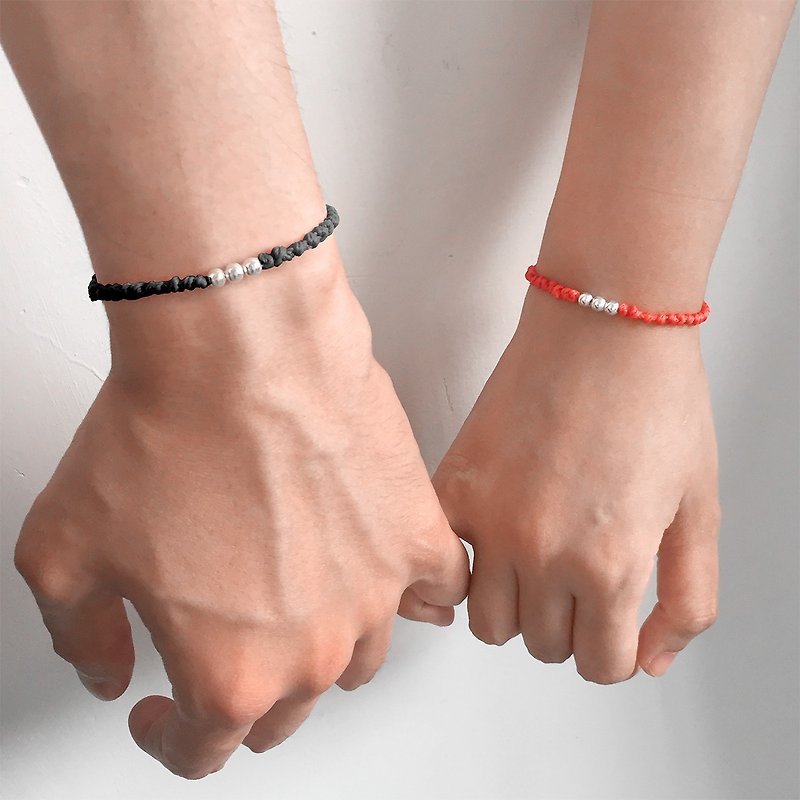 Couples Bracelet | Love Bracelets | BF & GF Bracelets - สร้อยข้อมือ - เงิน 
