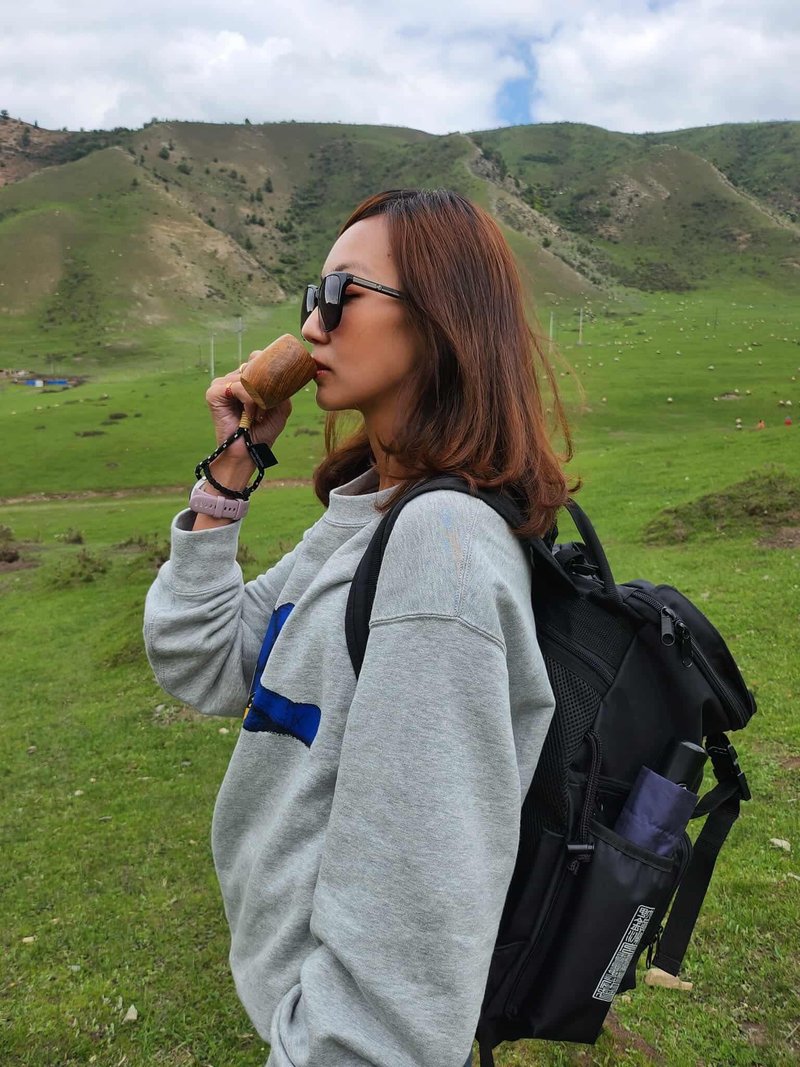 【柚木小號芬蘭杯 KUKSA】 - 咖啡杯/馬克杯 - 木頭 