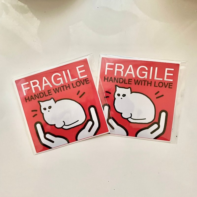 a_good_bb_用愛運送行李貼 | 貼紙2入 - 貼紙 - 紙 