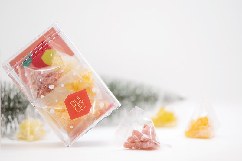 【DULCET dried jam】 colorful little snowflake igloo limited edition * 2018 illustration desk calendar presented - Snacks - Fresh Ingredients 