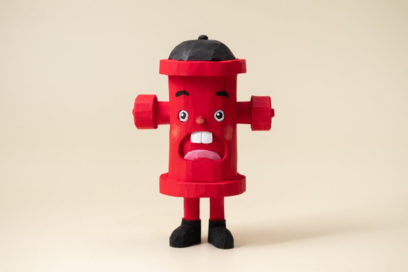 Blaze - 公仔/玩偶 - 木頭 紅色