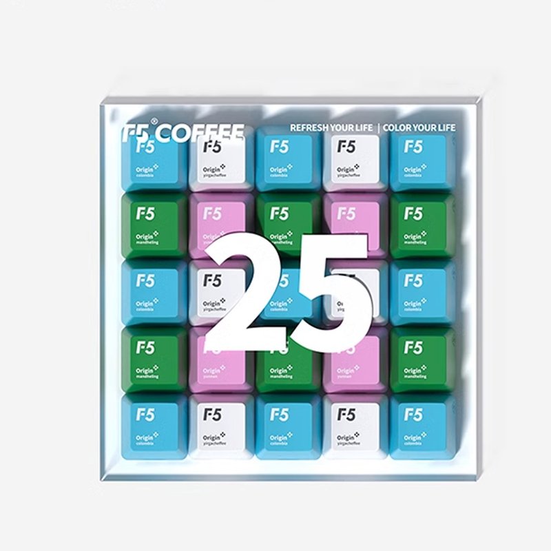 F5冷萃超即溶黑咖啡新年禮盒 - 咖啡/咖啡豆 - 其他材質 