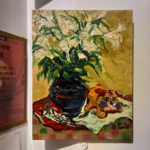 水彩画 静物 F6号 絵画 ew 通販 14448385｜Creema(クリーマ)