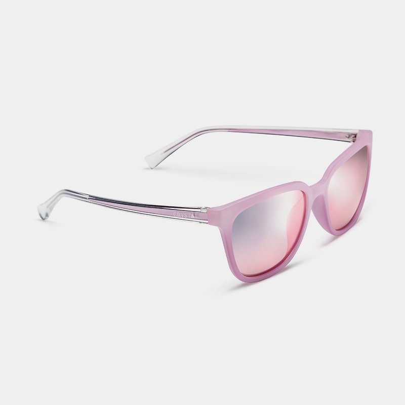 Jelly Pink | CRYSTAL Brightening Sunglasses | 15B01 - แว่นกันแดด - แก้ว สึชมพู