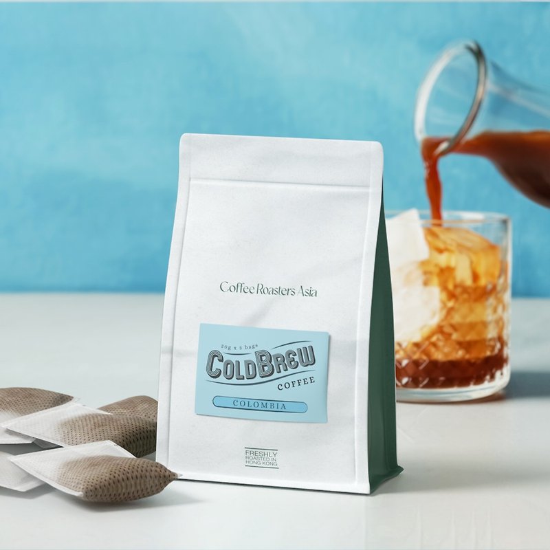 哥倫比亞冷泡咖啡 (深焙) - 咖啡/咖啡豆 - 新鮮食材 咖啡色