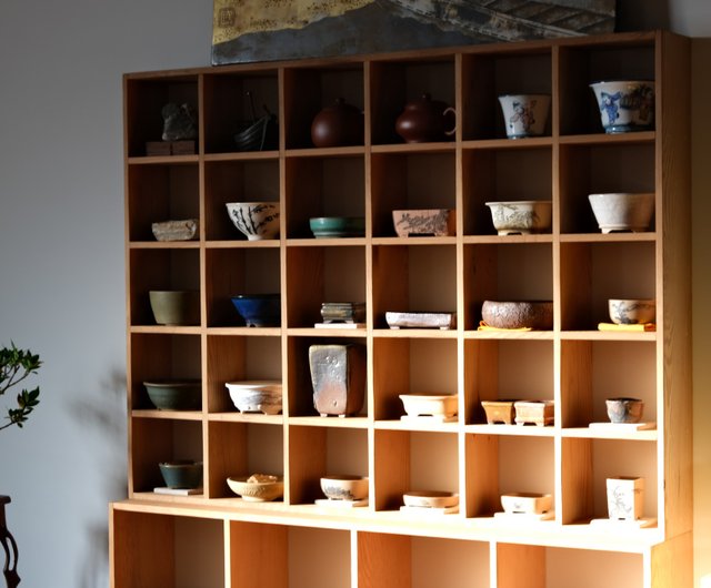 Custom Mug Cubby Shelf 