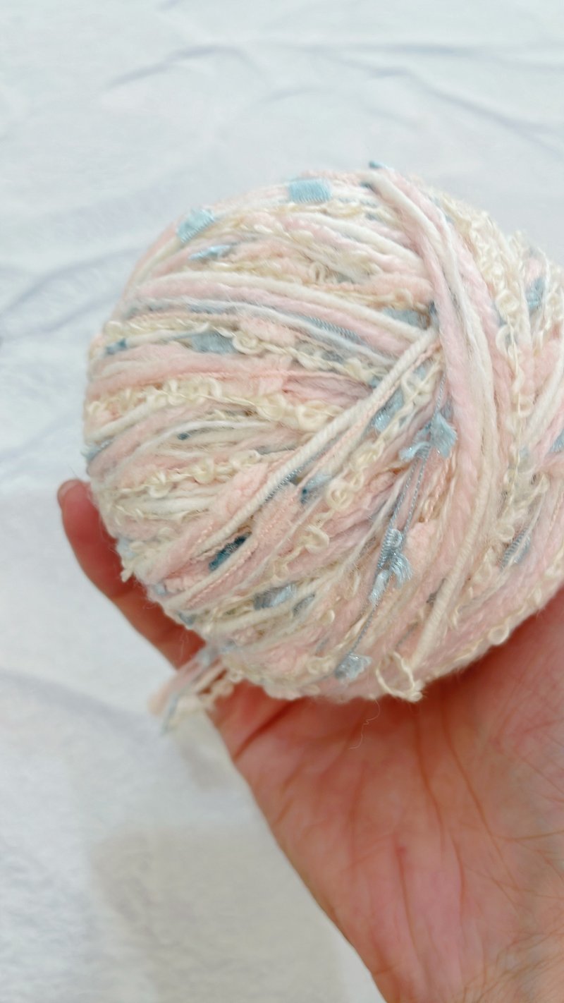 Zhi04-Unicorn 100g [Self-mixed thread/Hand-dyed mixed thread/Special thread/Cotton thread/DIY/Knitting - เย็บปัก/ถักทอ/ใยขนแกะ - ผ้าฝ้าย/ผ้าลินิน 