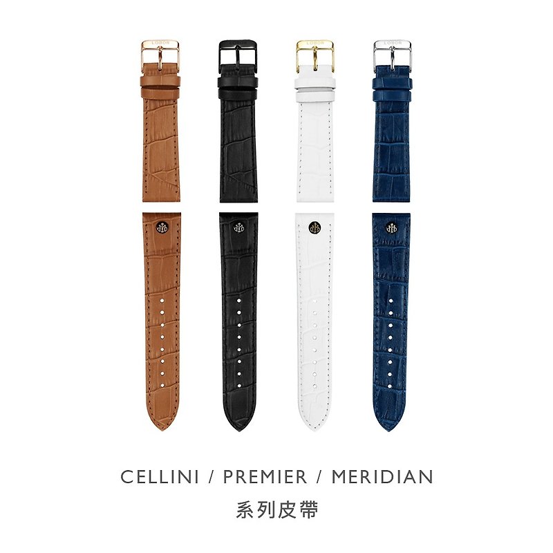 [4-color strap and buckle optional] LOBOR 16mm/20mm/22mm leather strap is easy to disassemble - สายนาฬิกา - หนังแท้ สีนำ้ตาล