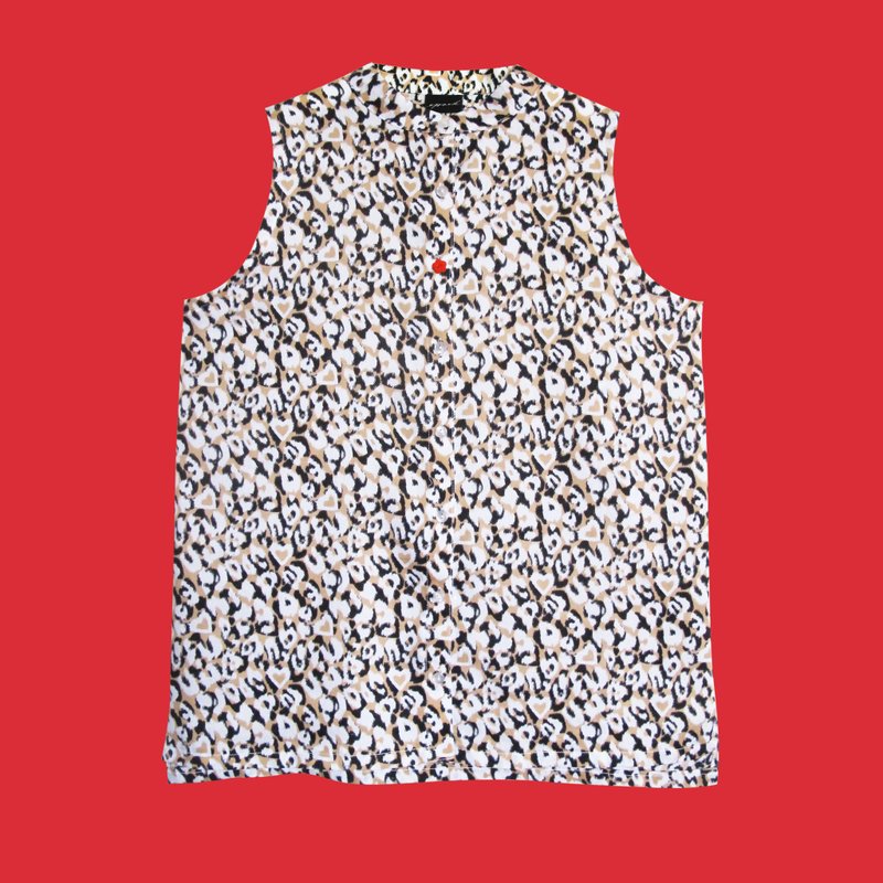 小寶石搜集冊立領襯衫 LITTLE GEM BOOK BAND COLLAR BLOUSE - 女上衣/長袖上衣 - 其他材質 多色