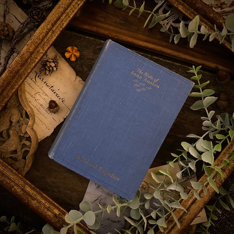1939年英國出版Jane Austen 作品Pride and Prejudice傲慢與偏見 - 刊物/書籍 - 紙 黑色
