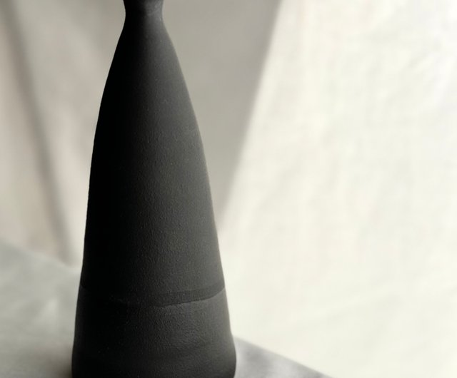 24時間限定タイムセール 40032-ミストブラック円錐陶器 - ショップ JSVS 置物 - Pinkoi 工芸品