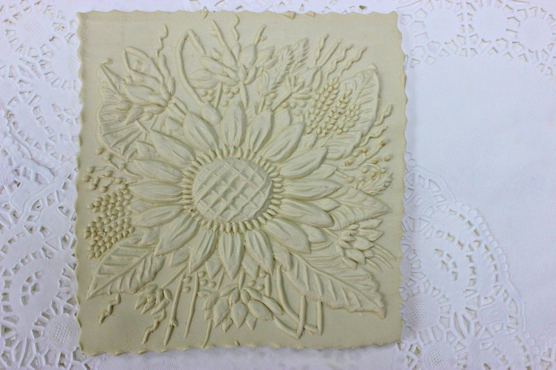 Rolling pin cookie cutter ,Wooden rolling pin, rolling pin with flowers - เครื่องใช้ไฟฟ้าในครัว - ไม้ สีนำ้ตาล