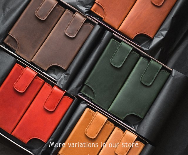 レザーケース ショルダーホルスターバッグ 携帯電話ポケット 財布と