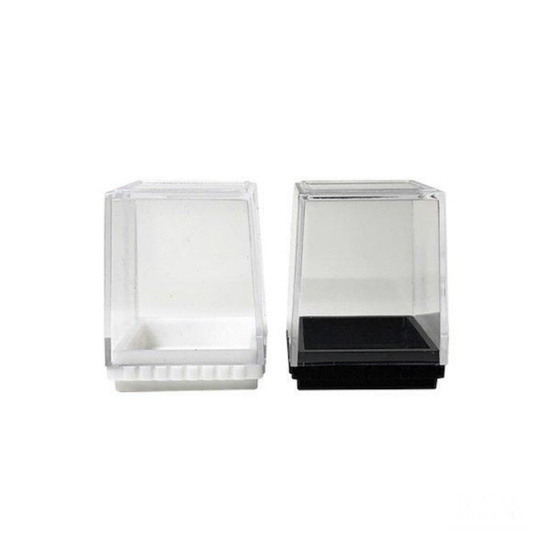 プラスチックケース 鉱物 ドールハウス コレクションケース 2color - 居家收納/收納盒/儲物盒 - 塑膠 黑色