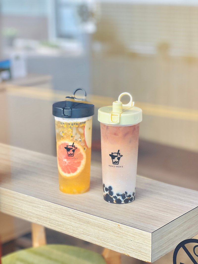 [Mo Xi Mo Xi] Eco-friendly Pearl Cup (Cream Yellow) - แก้ว - วัสดุอื่นๆ 