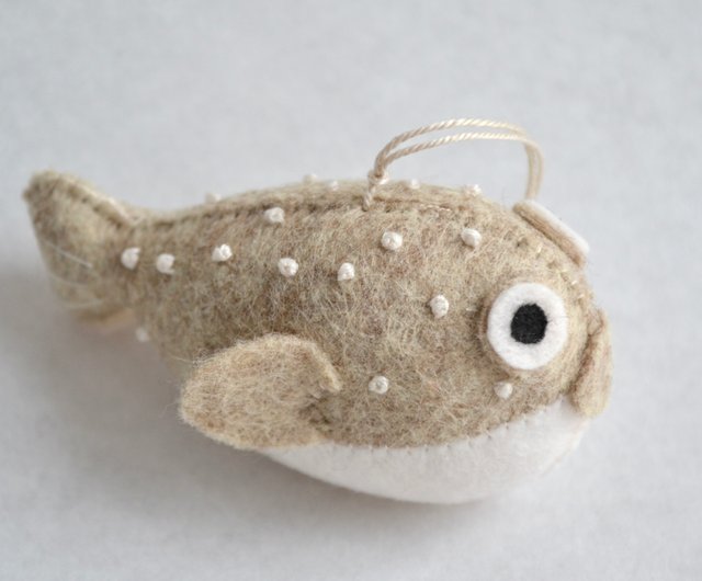 8 CM Needle Felted Fish - Handmade Felt Fish - Kids TOy - Gifts - From Nepal