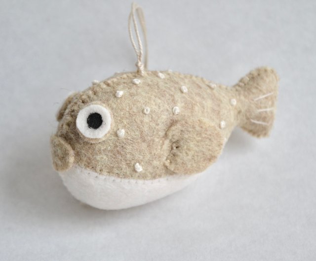 8 CM Needle Felted Fish - Handmade Felt Fish - Kids TOy - Gifts - From Nepal