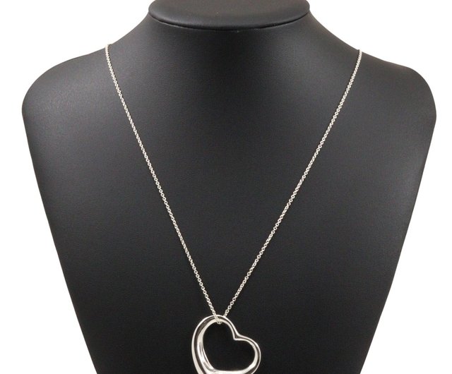 Tiffany & Co. シルバーラージハートネックレスvintage品 ティファニー