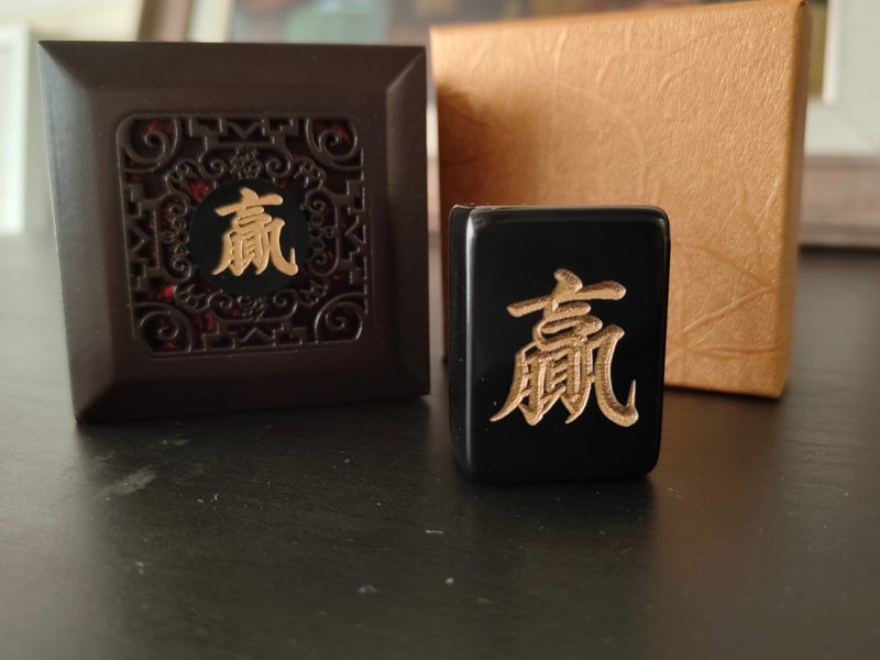 財富黑金大麻雀  贏 - 擺飾/家飾品 - 壓克力 