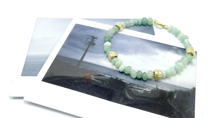 Grass (bracelet) - Bracelets - Gemstone Green