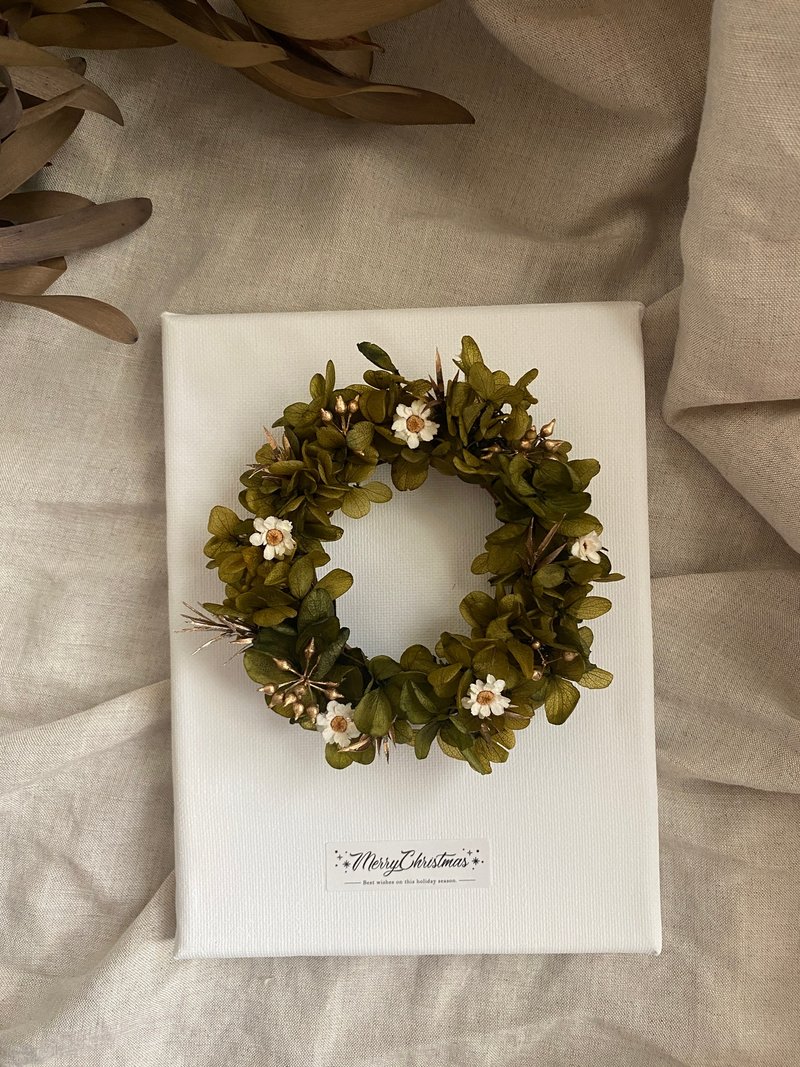 Picture frame flower-Christmas style wreath - Dried Flowers & Bouquets - Plants & Flowers 