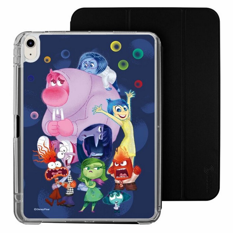 Inside Out 2 Family  iPad Air/Pro 2024 Detachable Clear Case Folio Case - Tablet & Laptop Cases - Plastic Multicolor