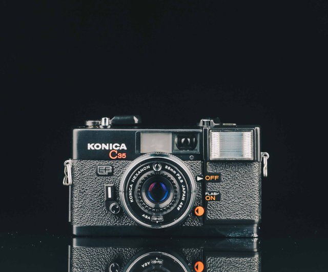 コニカ　KONICA C35 中古】【保証付 】 コニカ KONICA C35 FD S/N 157222（ケース