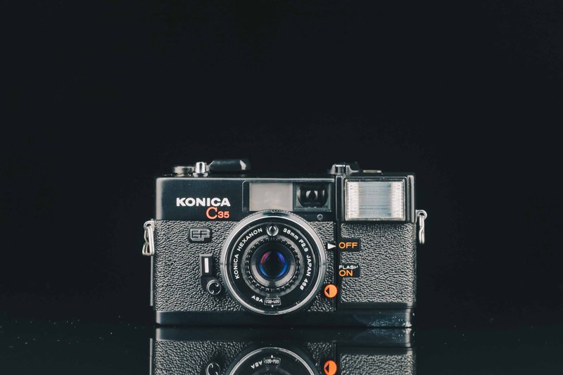 KONICA C35 EF #8199 #135底片相機 - 相機/拍立得/底片相機 - 其他金屬 