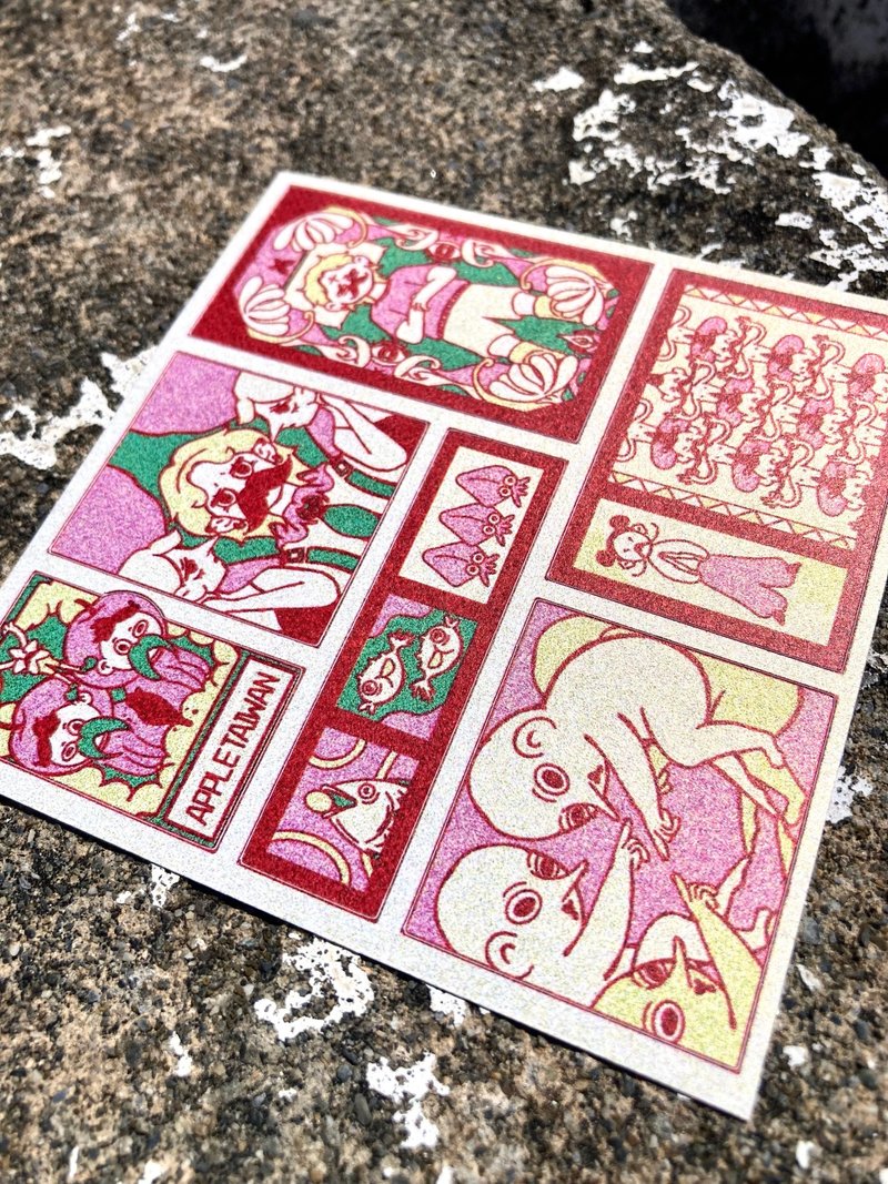 original stickers - Stickers - Paper Red