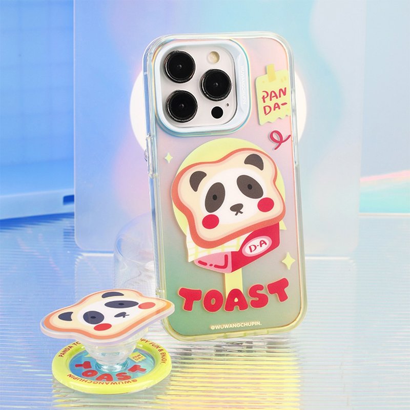 Toast Panda Magnetic iPhone Case - เคส/ซองมือถือ - วัสดุอื่นๆ 